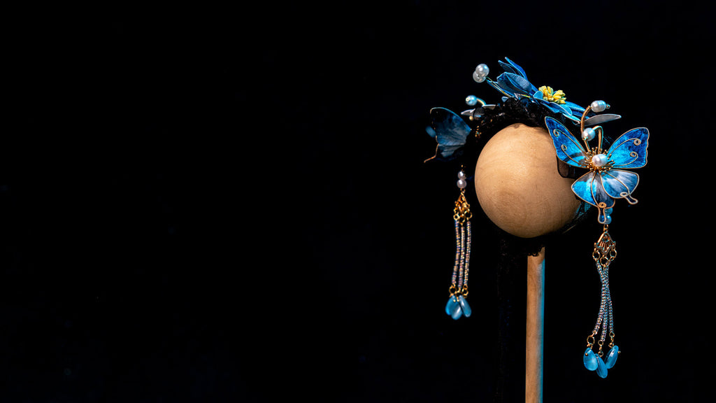 Gilded Paw Paw Butterfly Garden Pet Dress