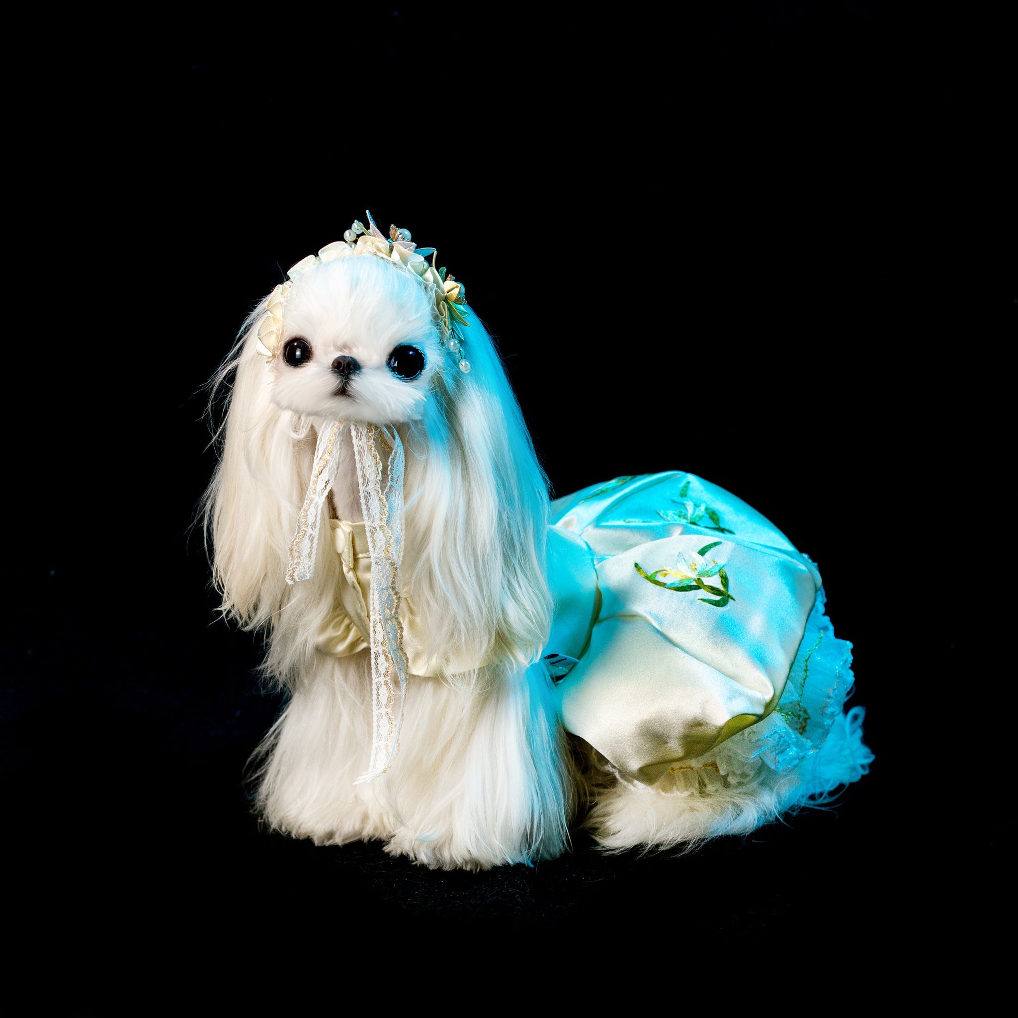 Gilded Paw Paw Royal Garden Pet Dress