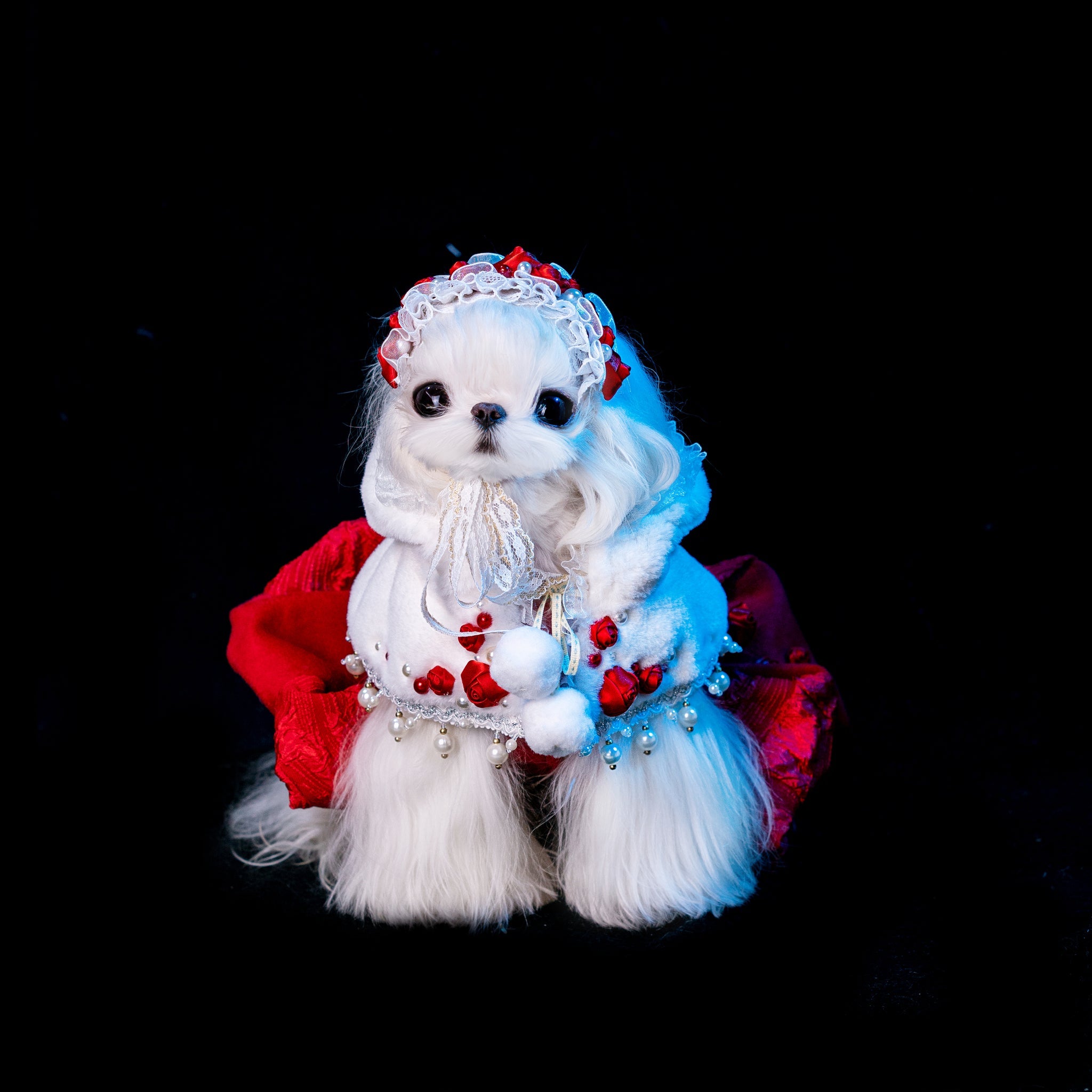 Gilded Paw Paw Red Queen Pet Dress