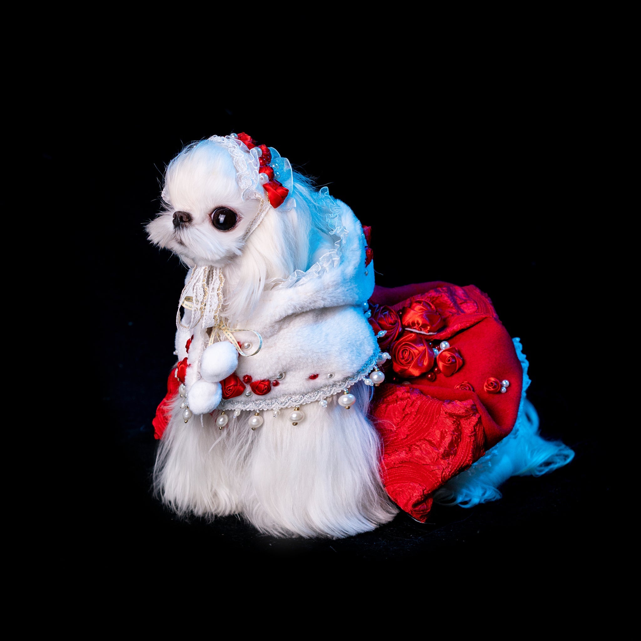 Gilded Paw Paw Red Queen Pet Dress