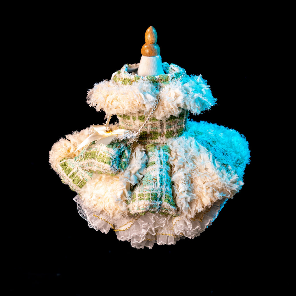 Gilded Paw Paw Verdant Harmony Pet Dress