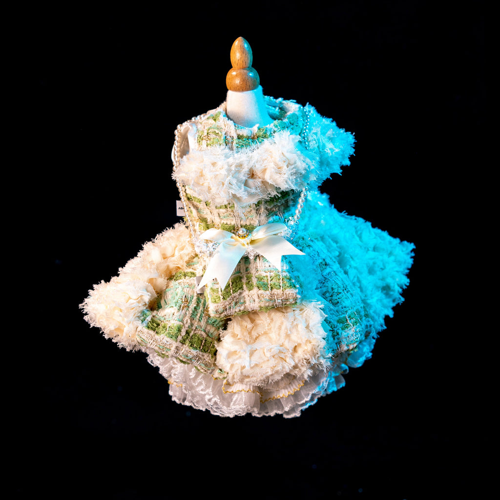 Gilded Paw Paw Verdant Harmony Pet Dress