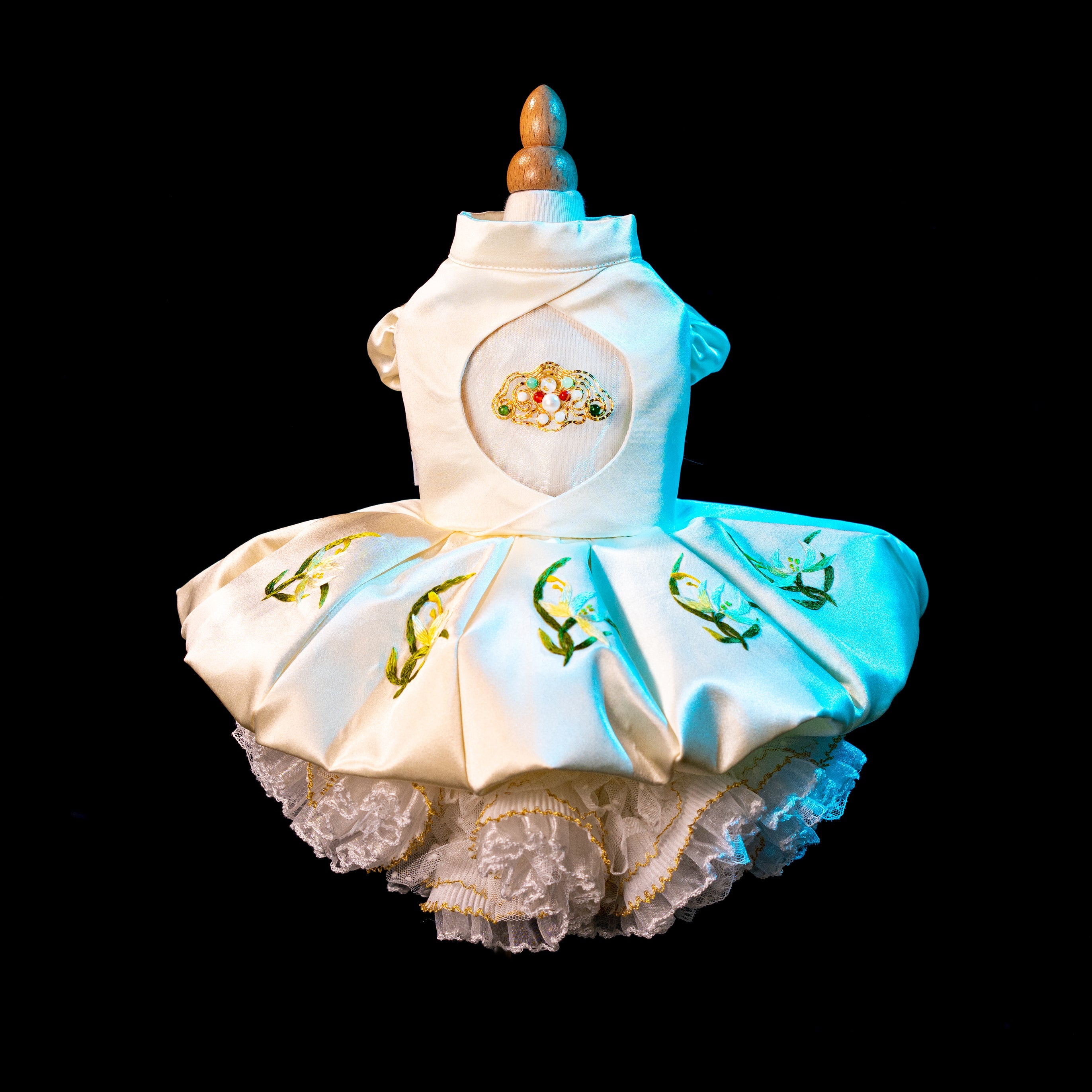 Gilded Paw Paw Royal Garden Pet Dress