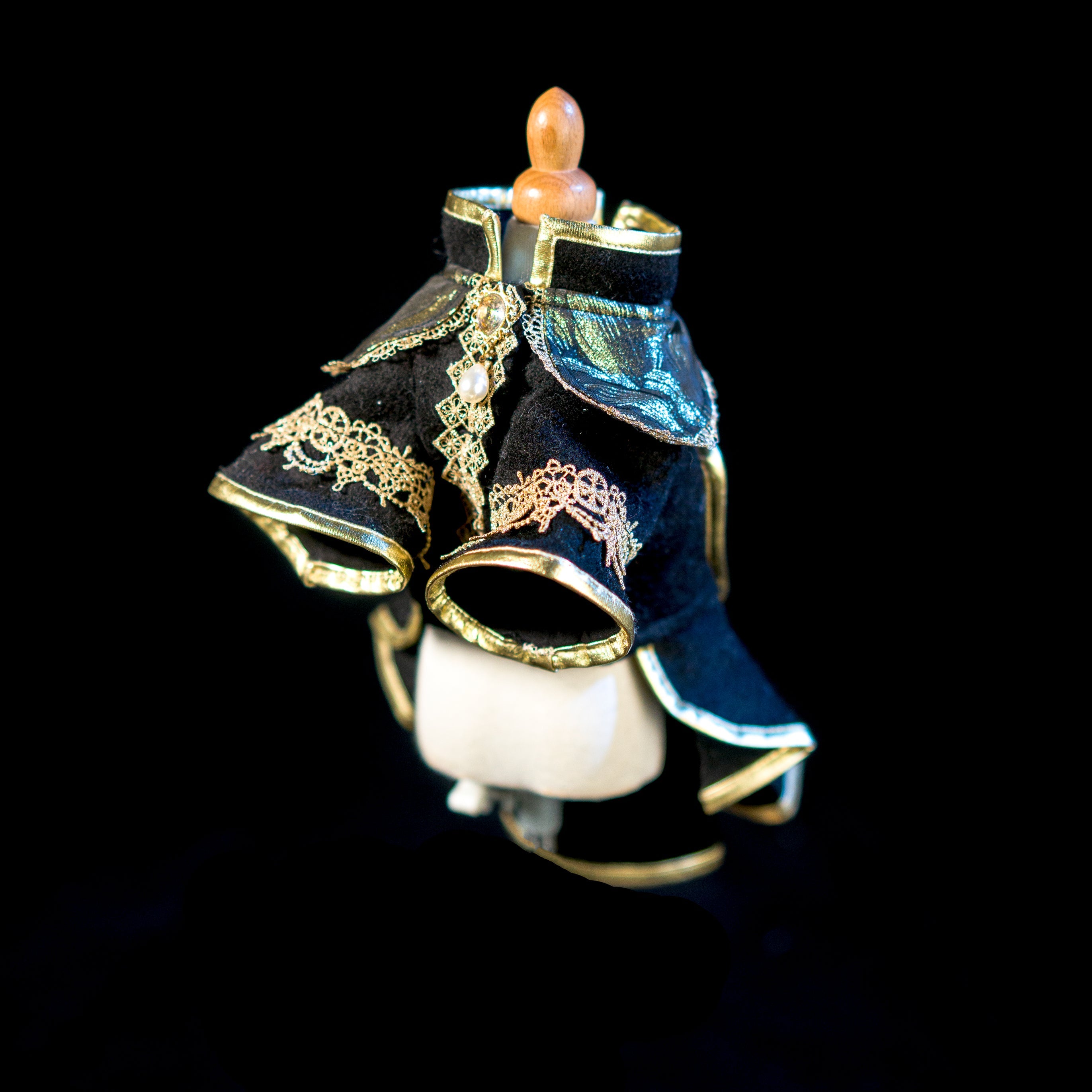 Gilded Paw Paw Dracula Pet Coat