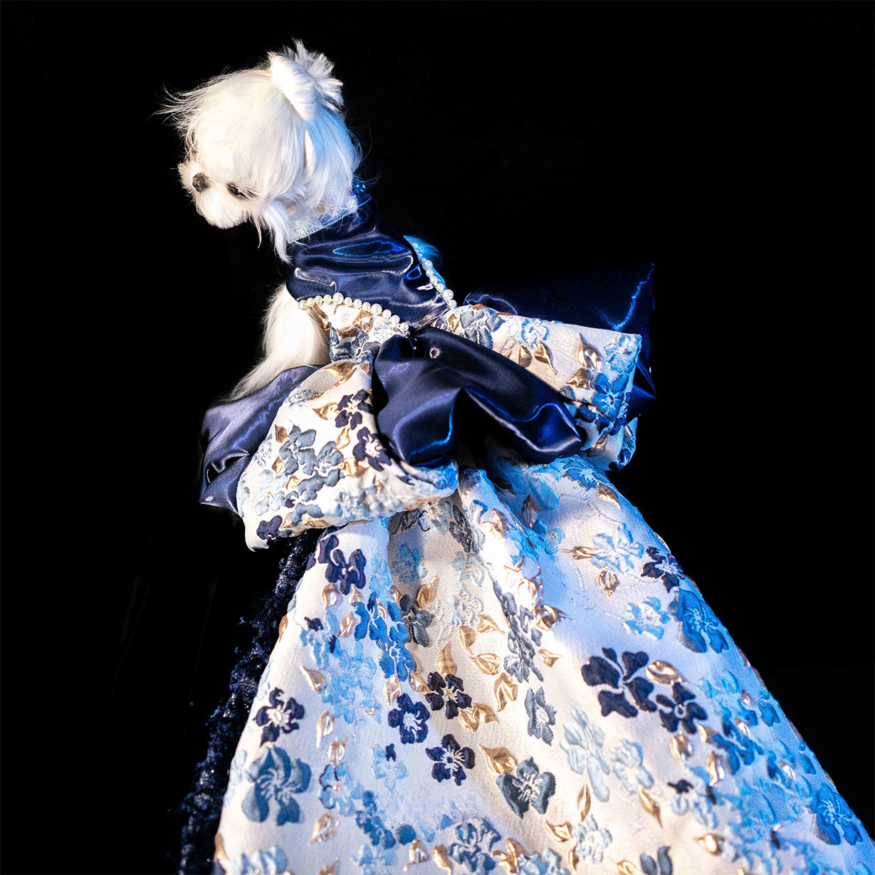 Gilded Paw Paw Maleficent Pet Dress