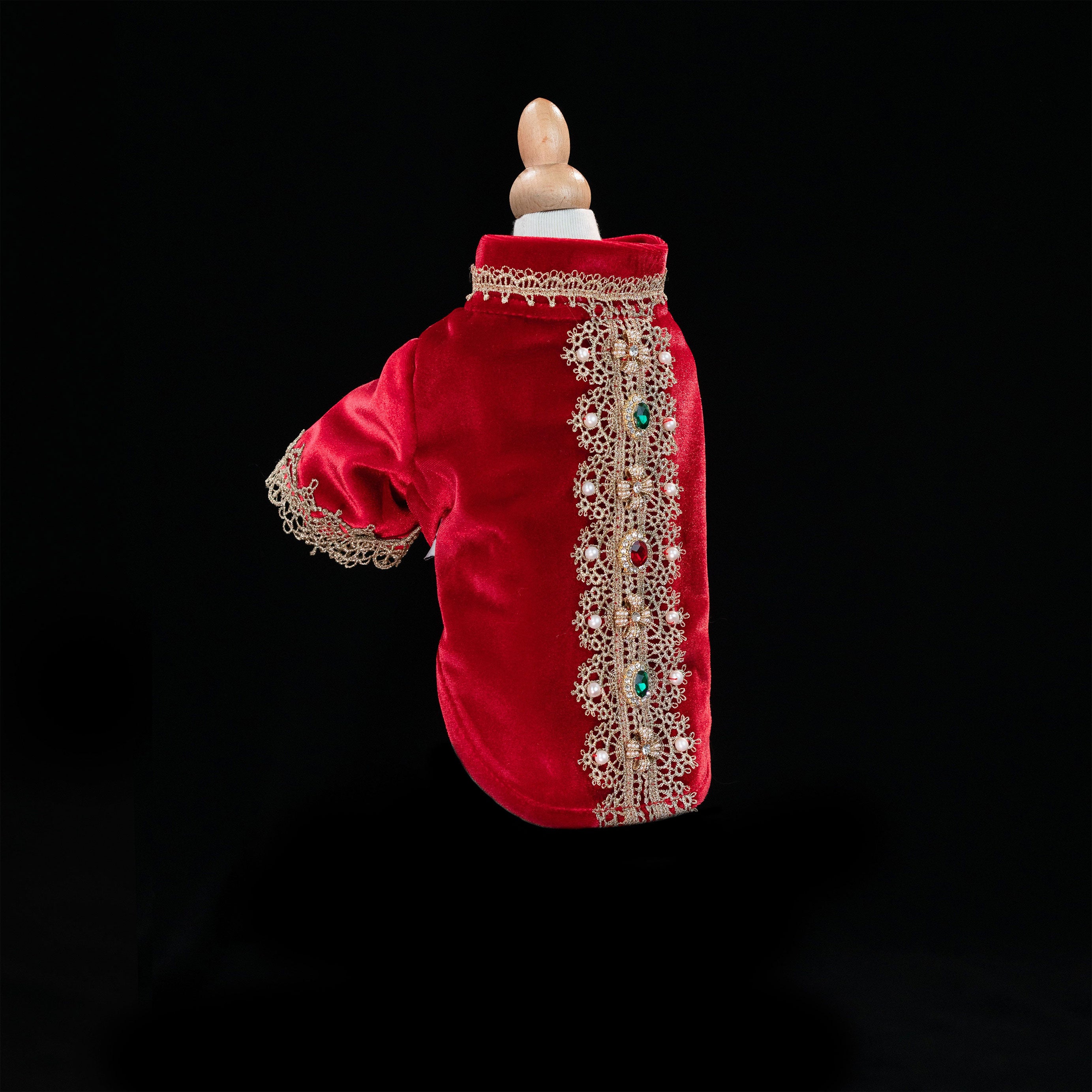 Gilded Paw Paw France·Red Pet Coat