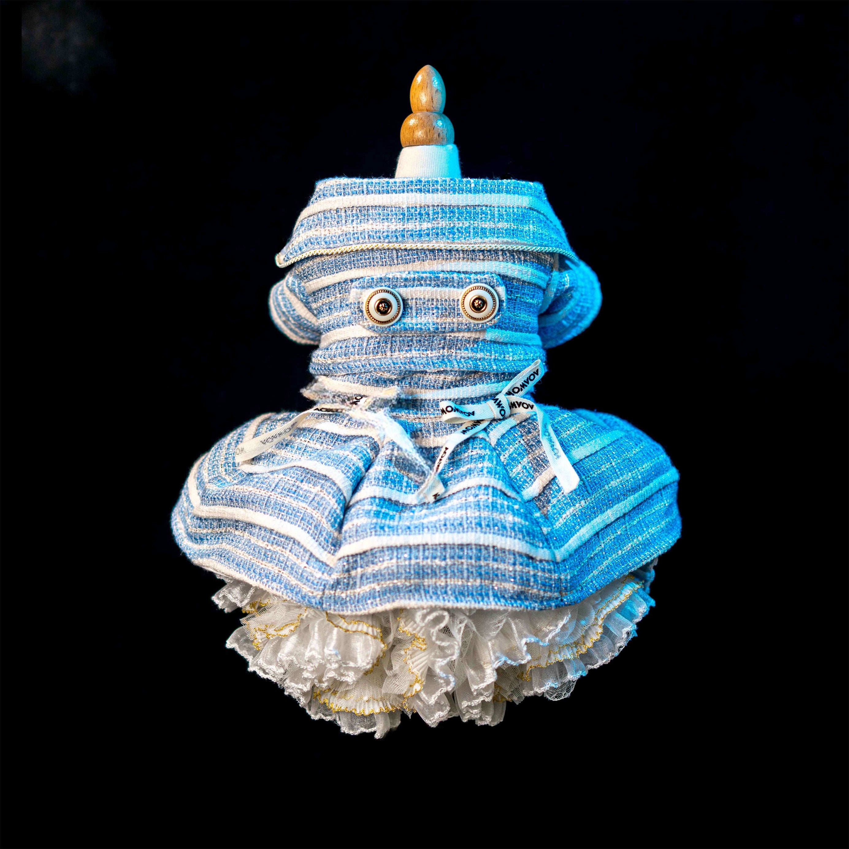 Gilded Paw Paw Voyage Log Pet Dress