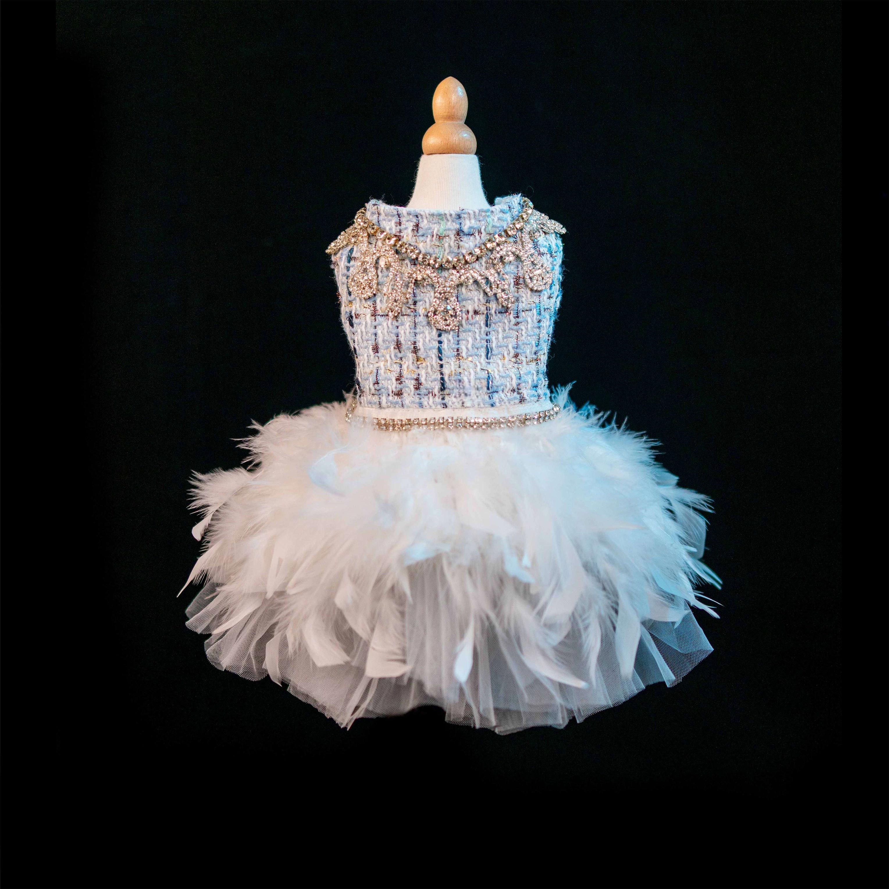 Gilded Paw Paw Aves in Flight Pet Dress