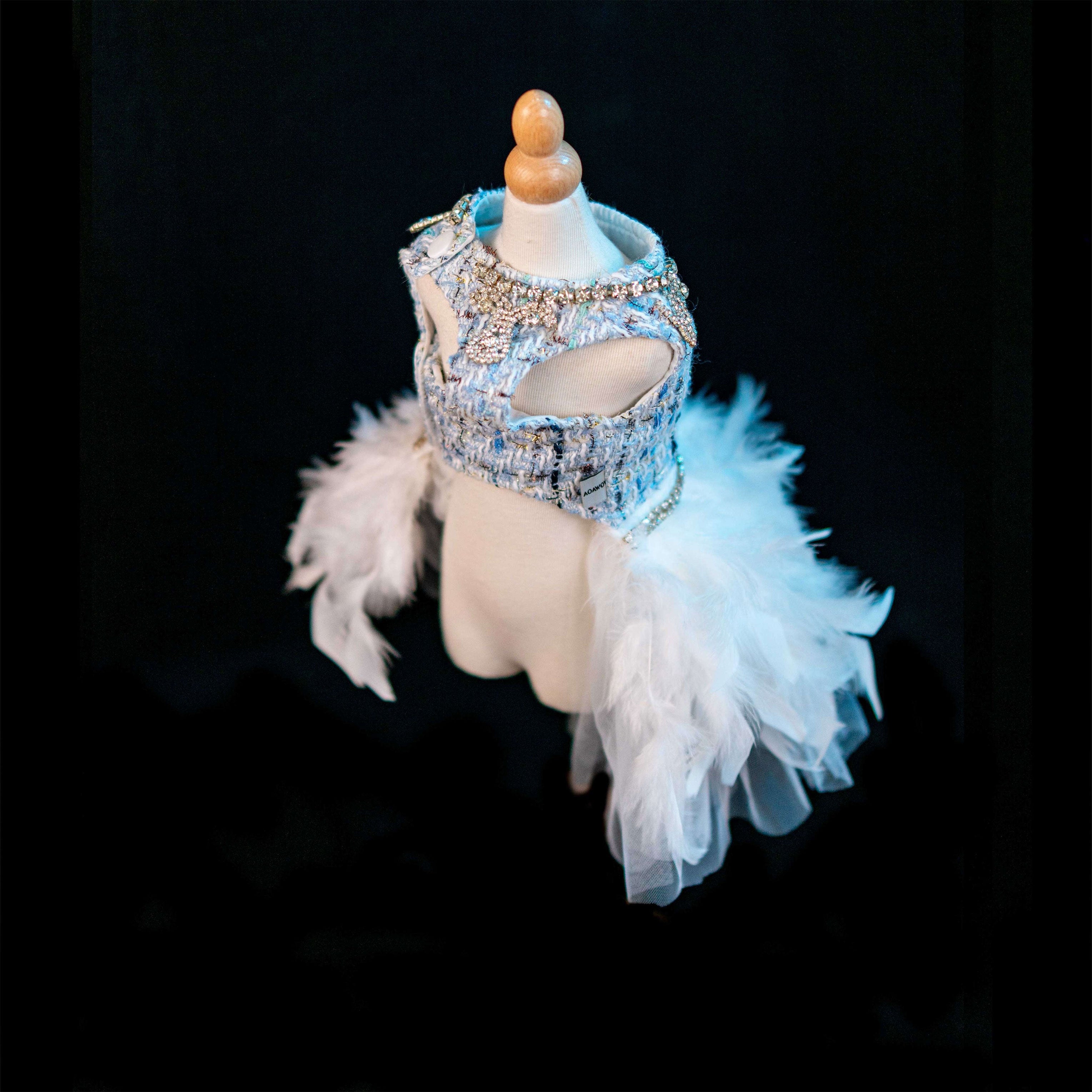 Gilded Paw Paw Aves in Flight Pet Dress