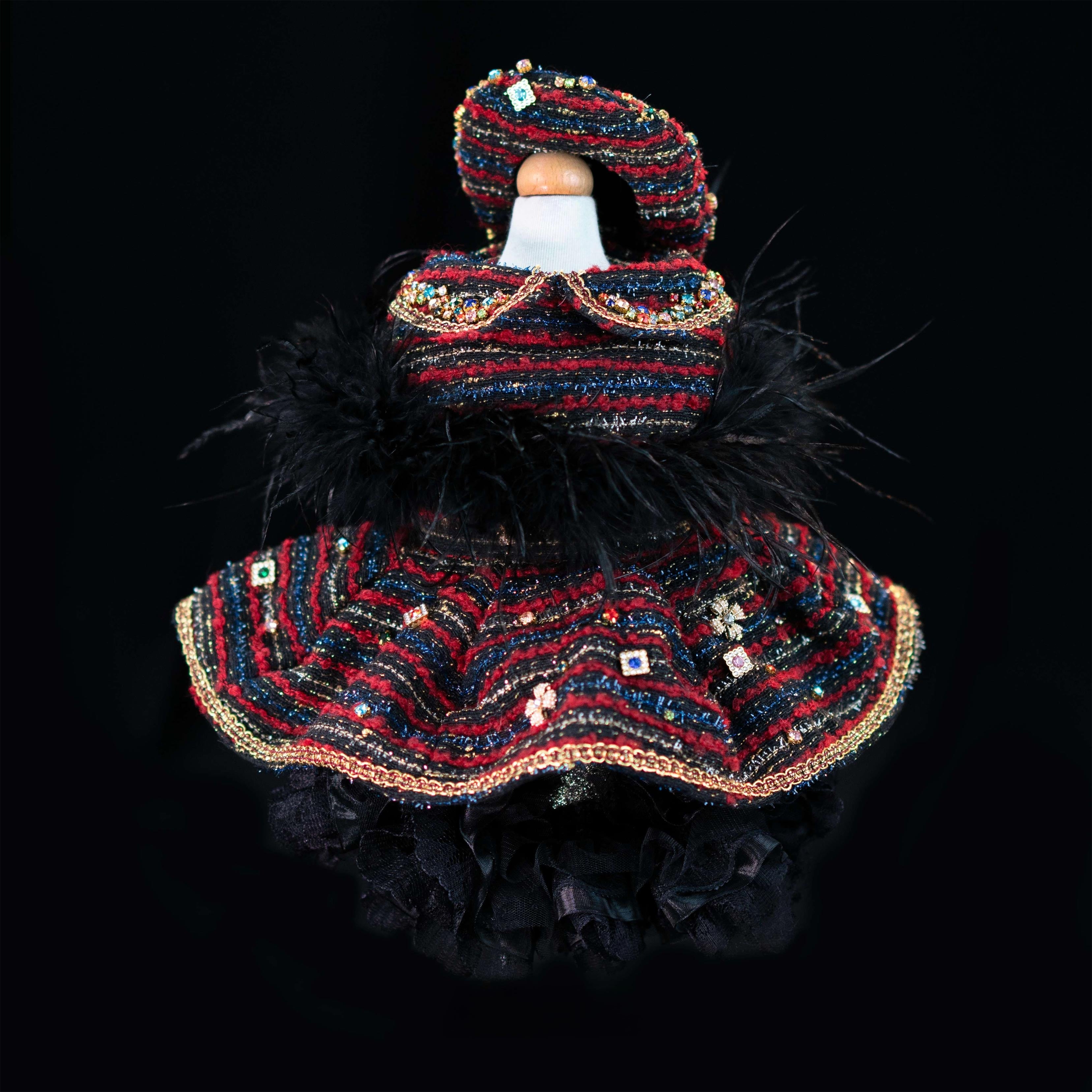 Gilded Paw Paw Baroque Enchantment Pet Dress