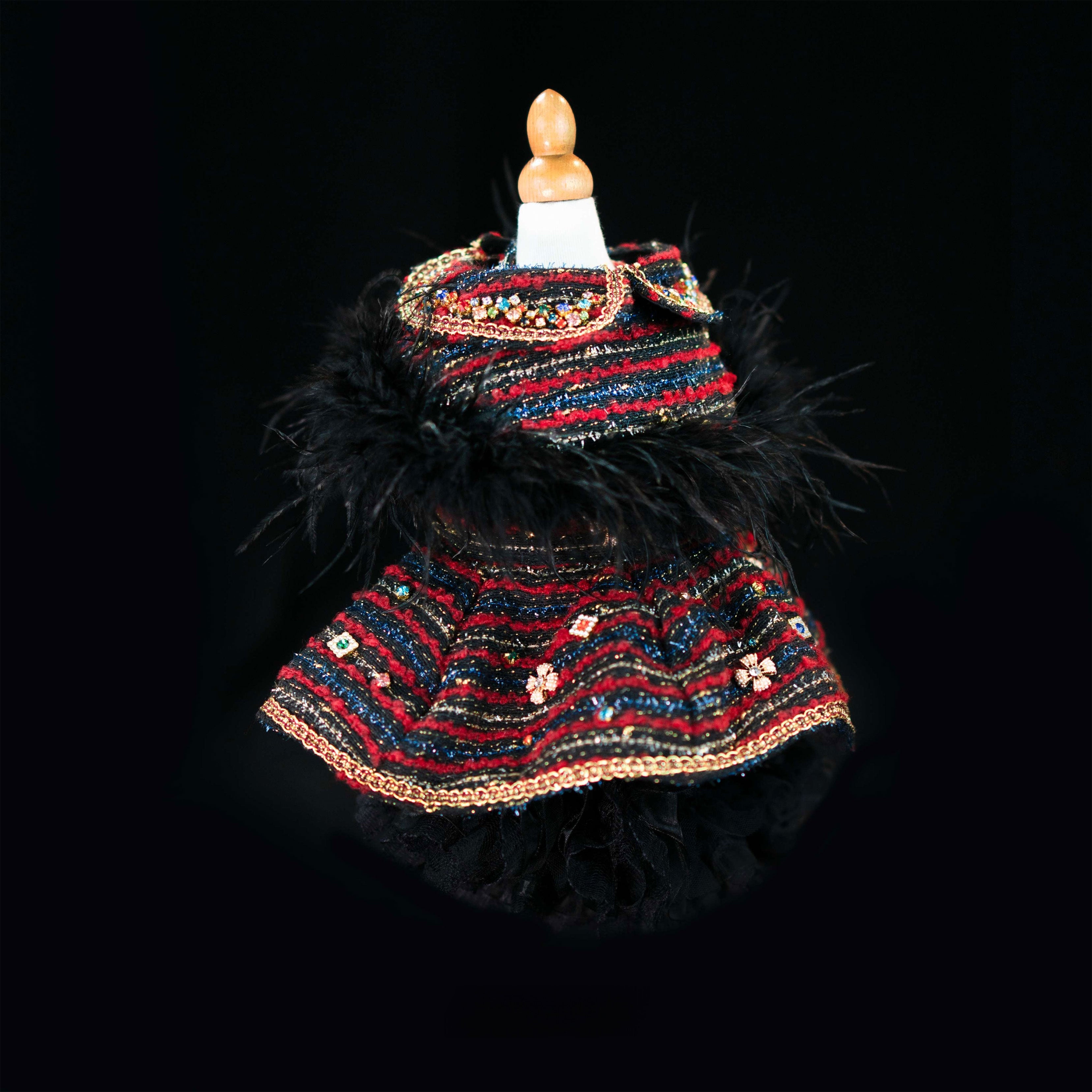 Gilded Paw Paw Baroque Enchantment Pet Dress