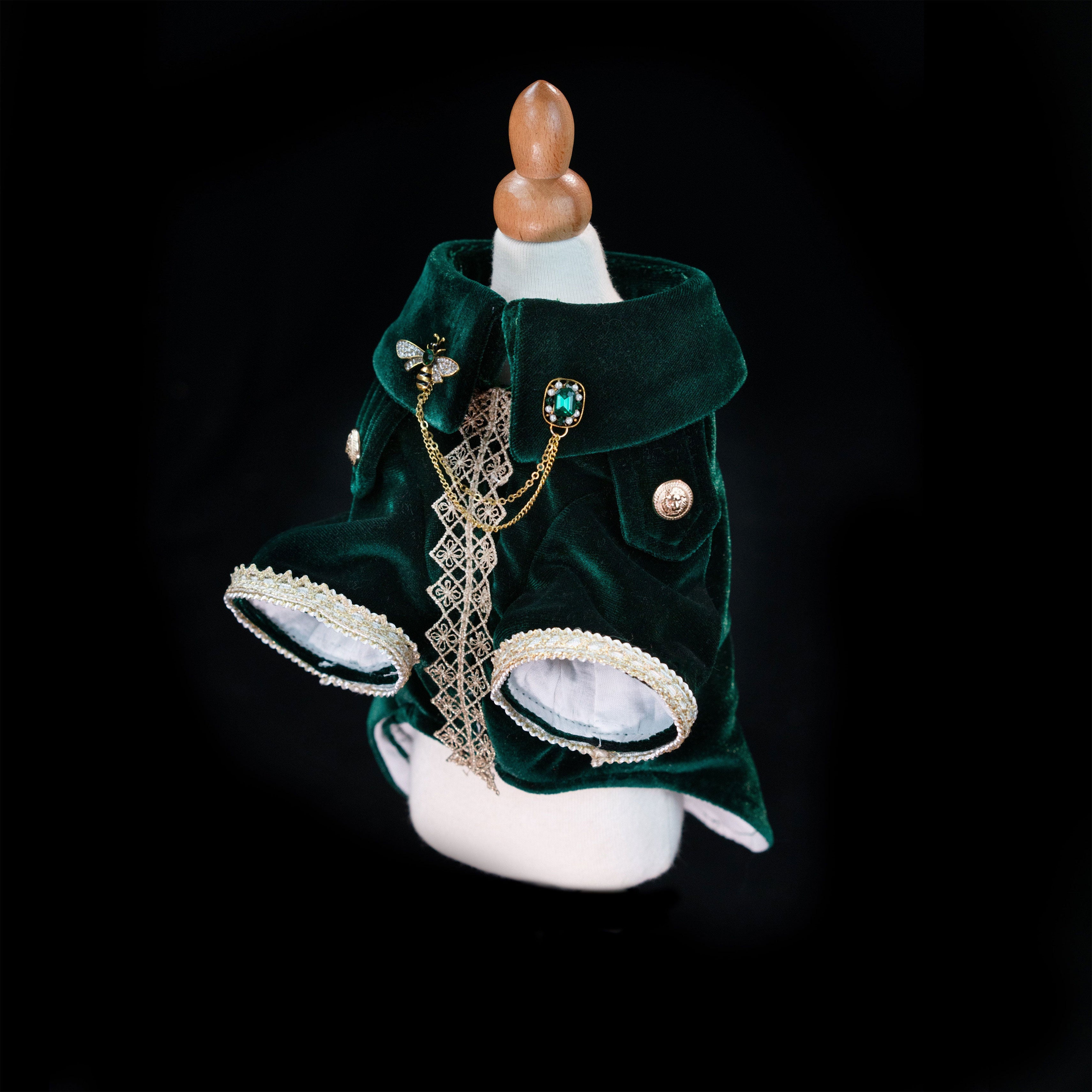 Gilded Paw Paw Napoleon Pet Coat