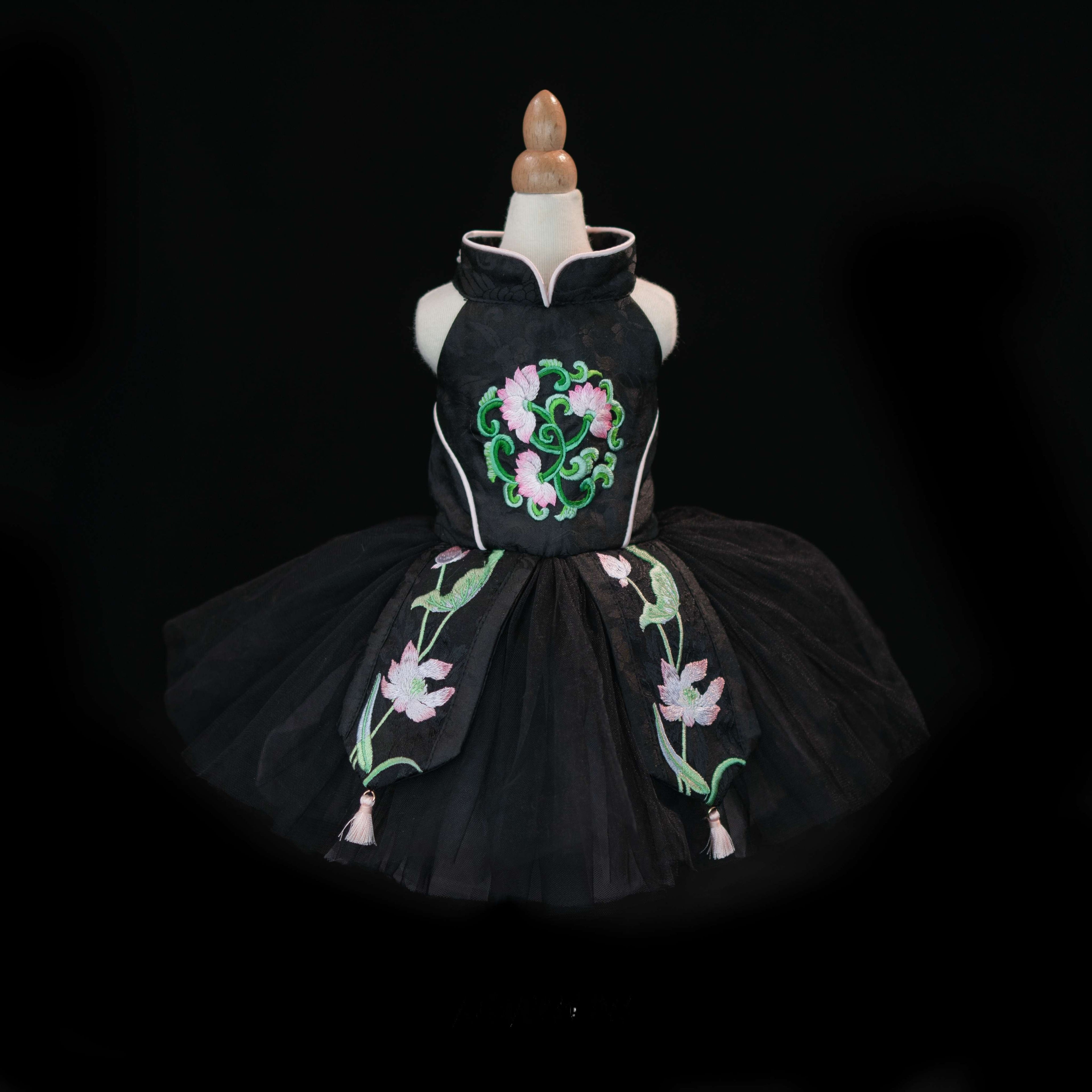 Gilded Paw Paw ICH Collection Lotus Pet Dress