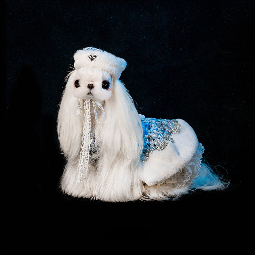 Gilded Paw Paw Arctic Voyage Pet Dress