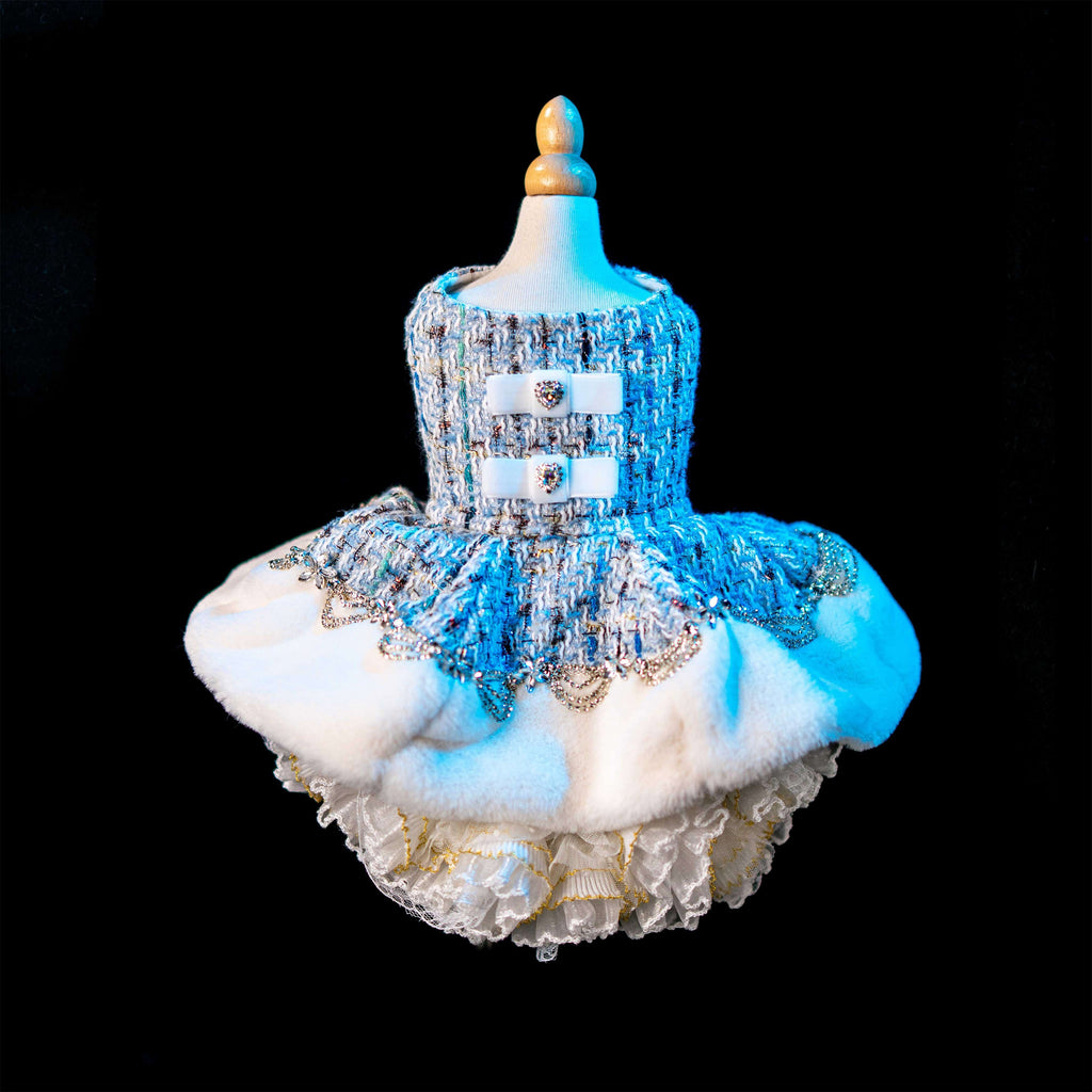 Gilded Paw Paw Arctic Voyage Pet Dress