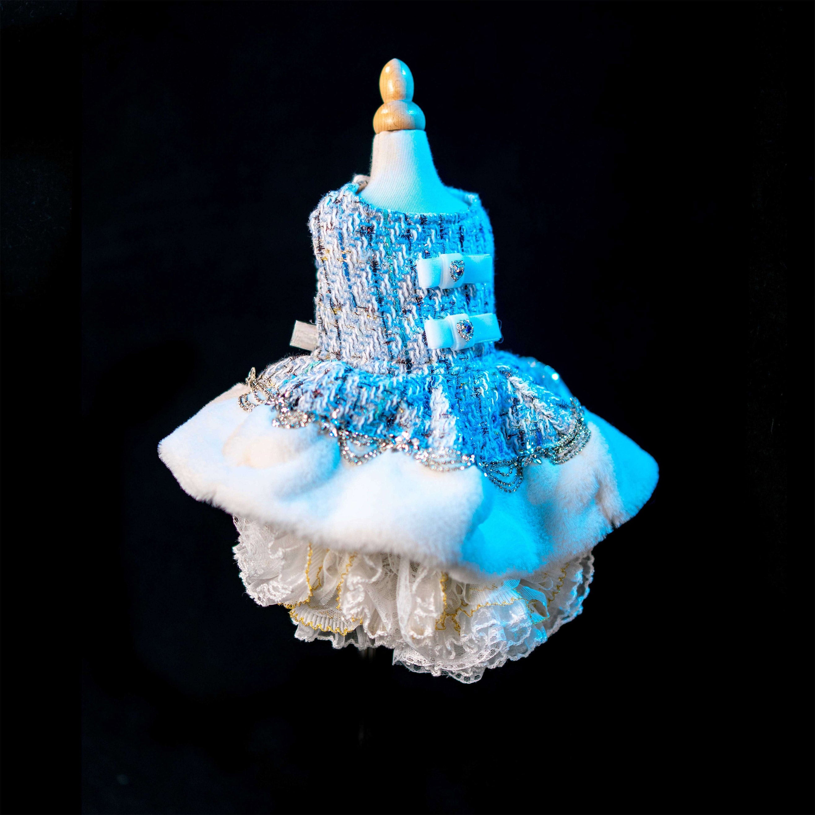 Gilded Paw Paw Arctic Voyage Pet Dress