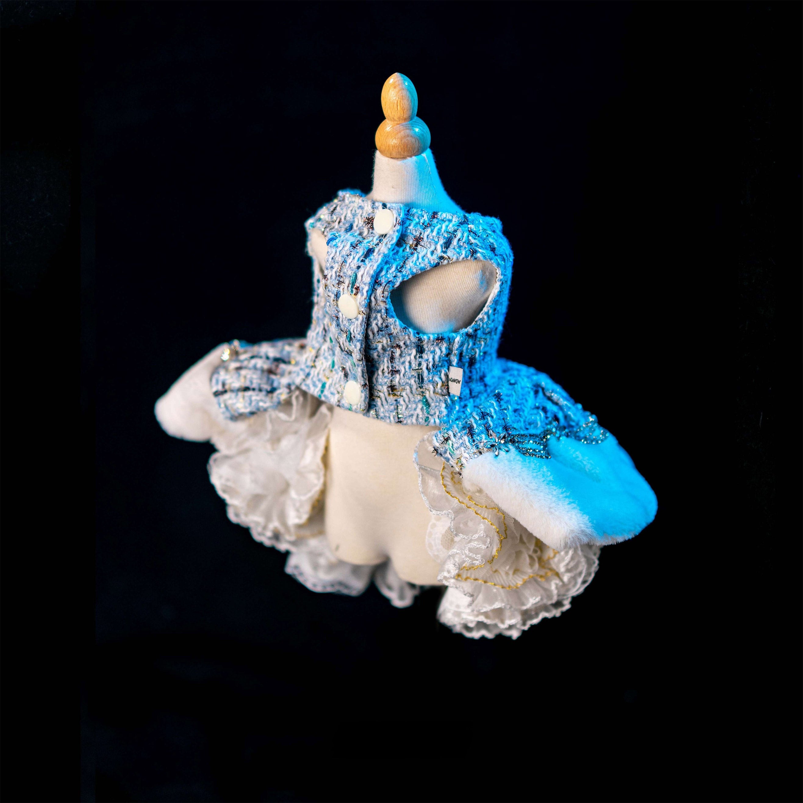 Gilded Paw Paw Arctic Voyage Pet Dress