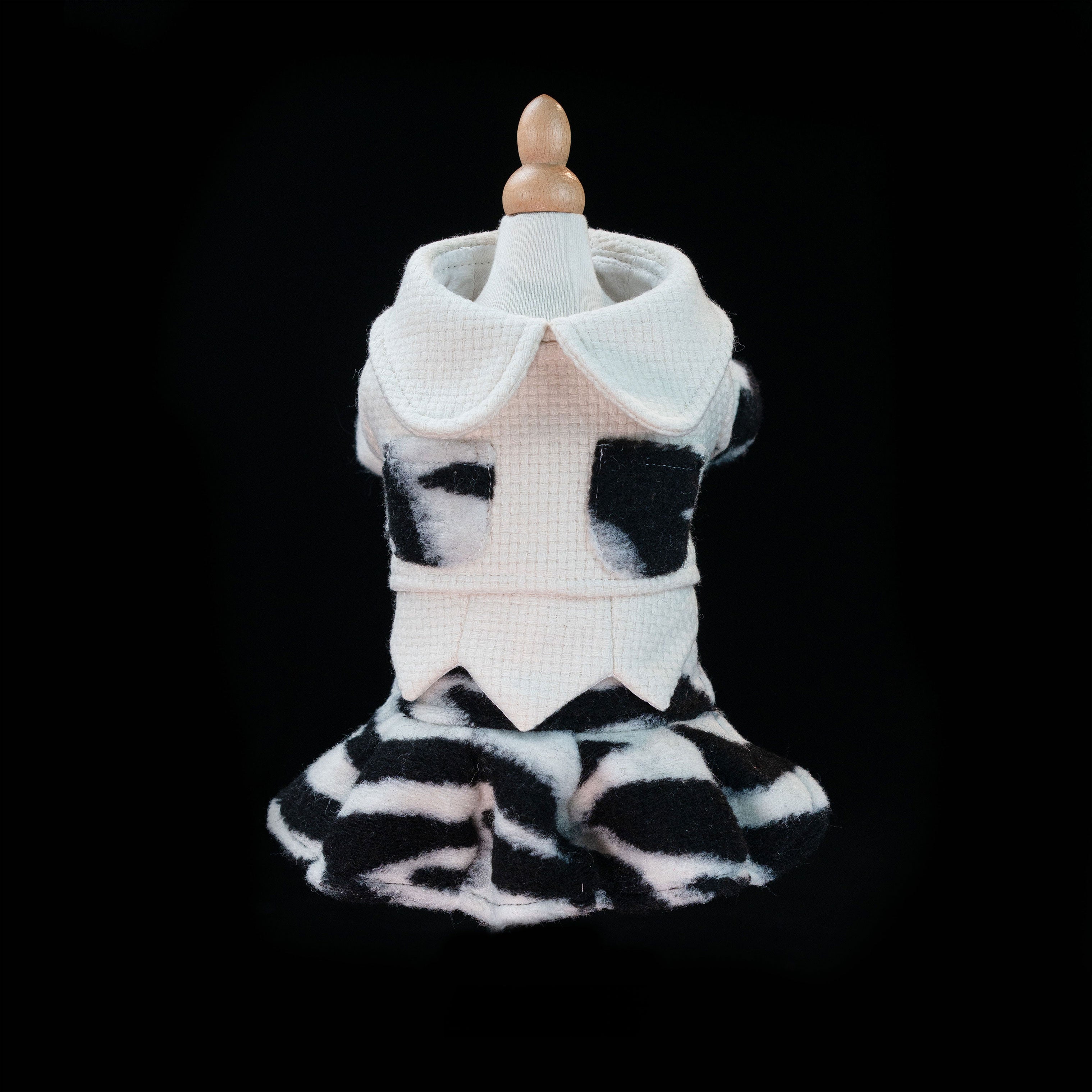 Gilded Paw Paw Modern Times • Zebra Pet Dress