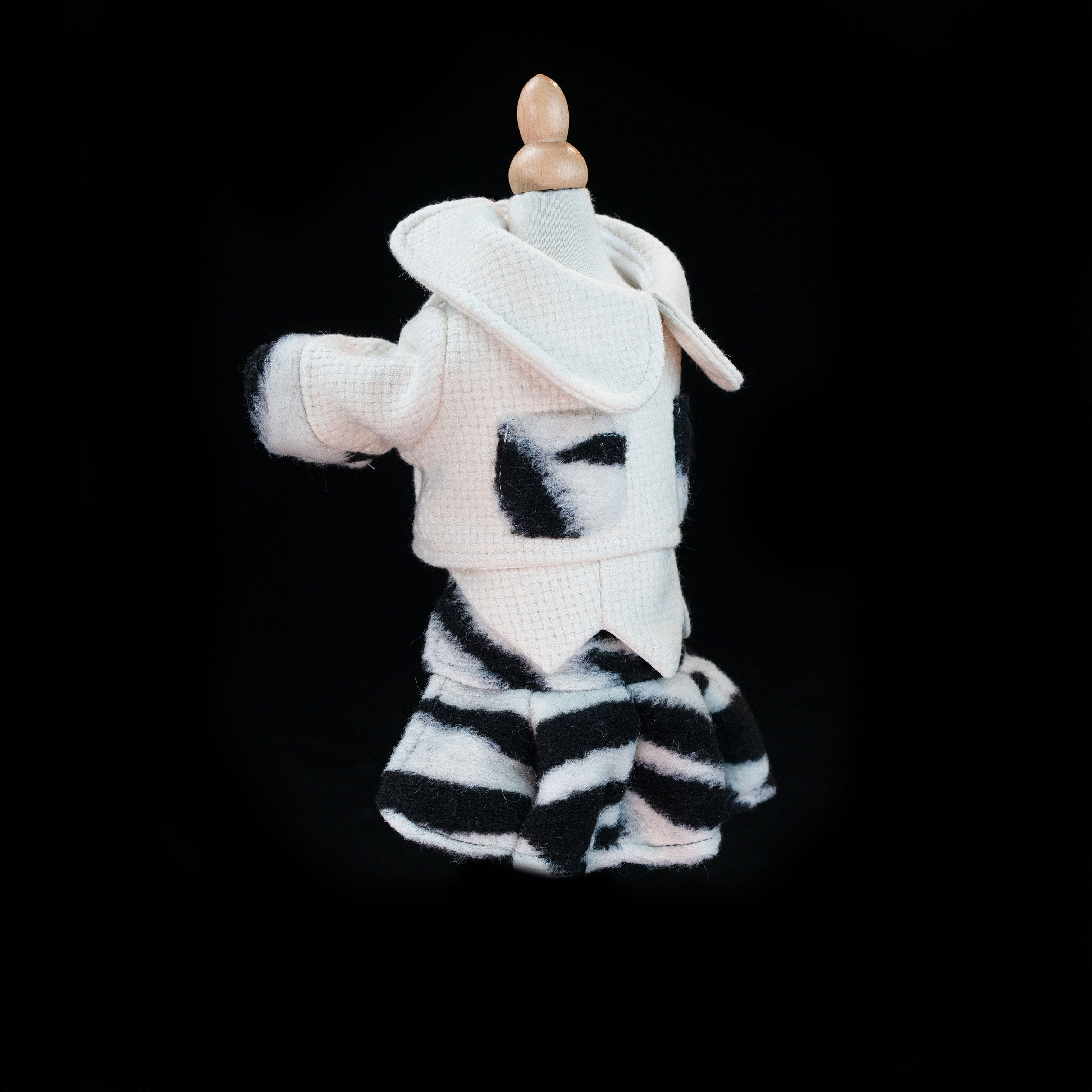 Gilded Paw Paw Modern Times • Zebra Pet Dress