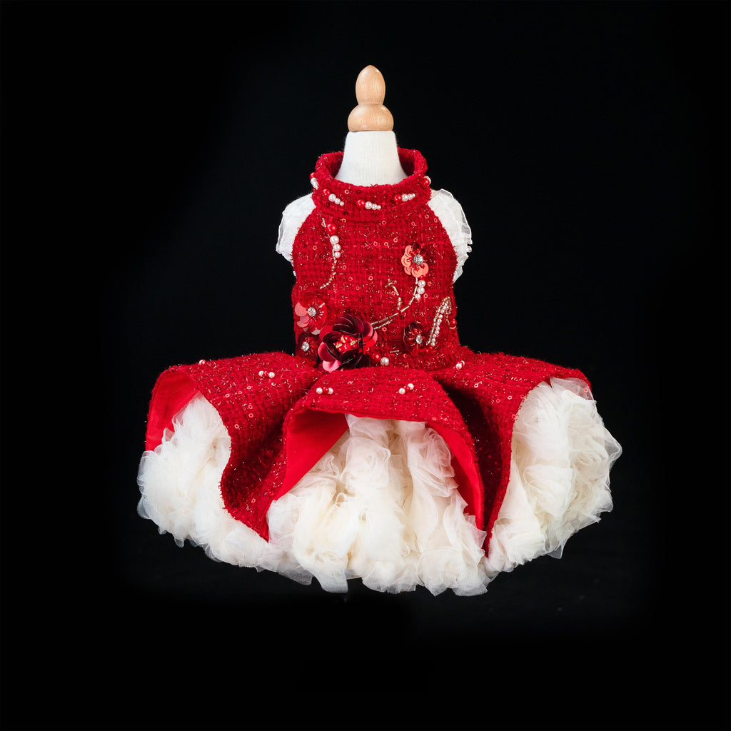 Gilded Paw Paw Berry Maiden Pet Dress