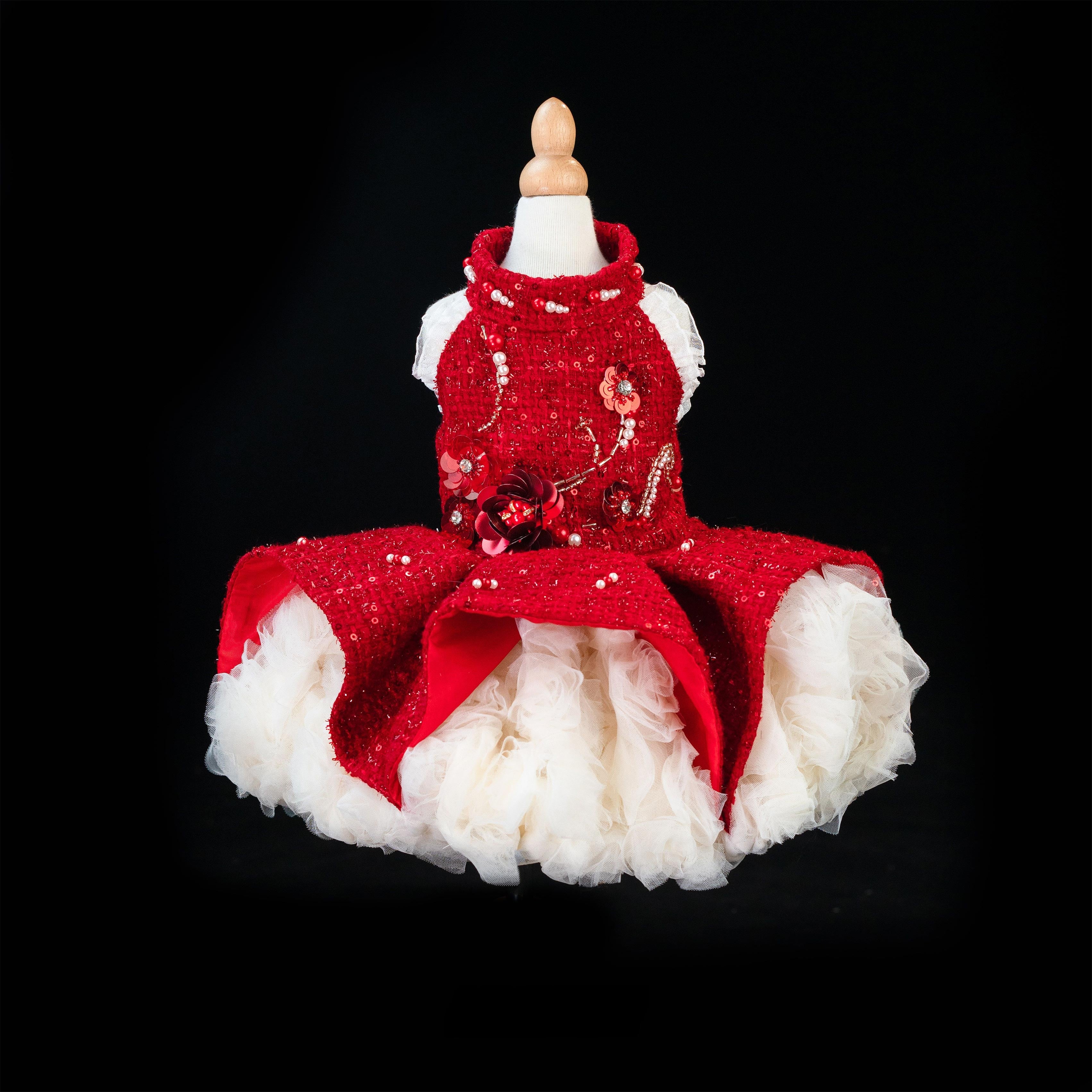 Gilded Paw Paw Berry Maiden Pet Dress