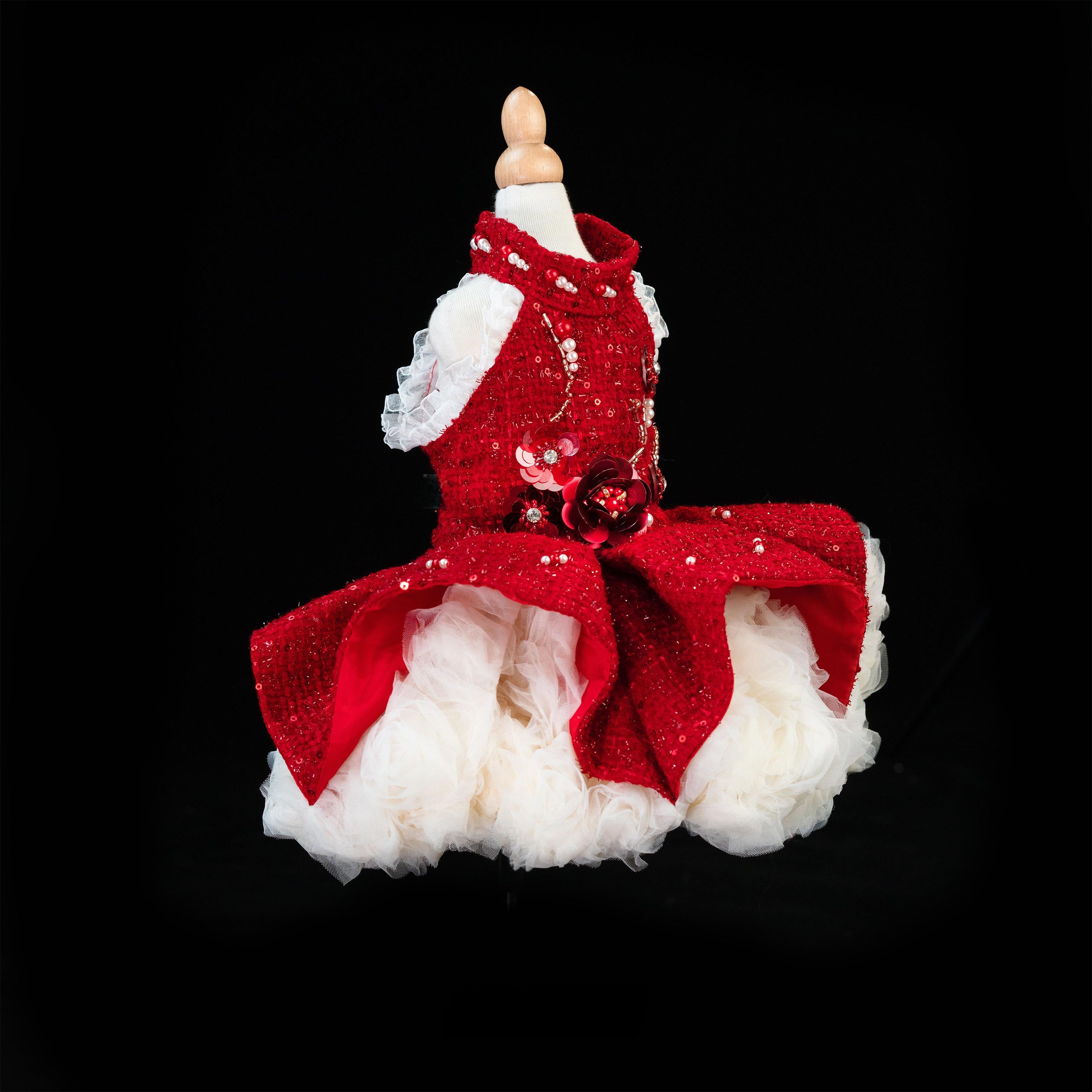 Gilded Paw Paw Berry Maiden Pet Dress