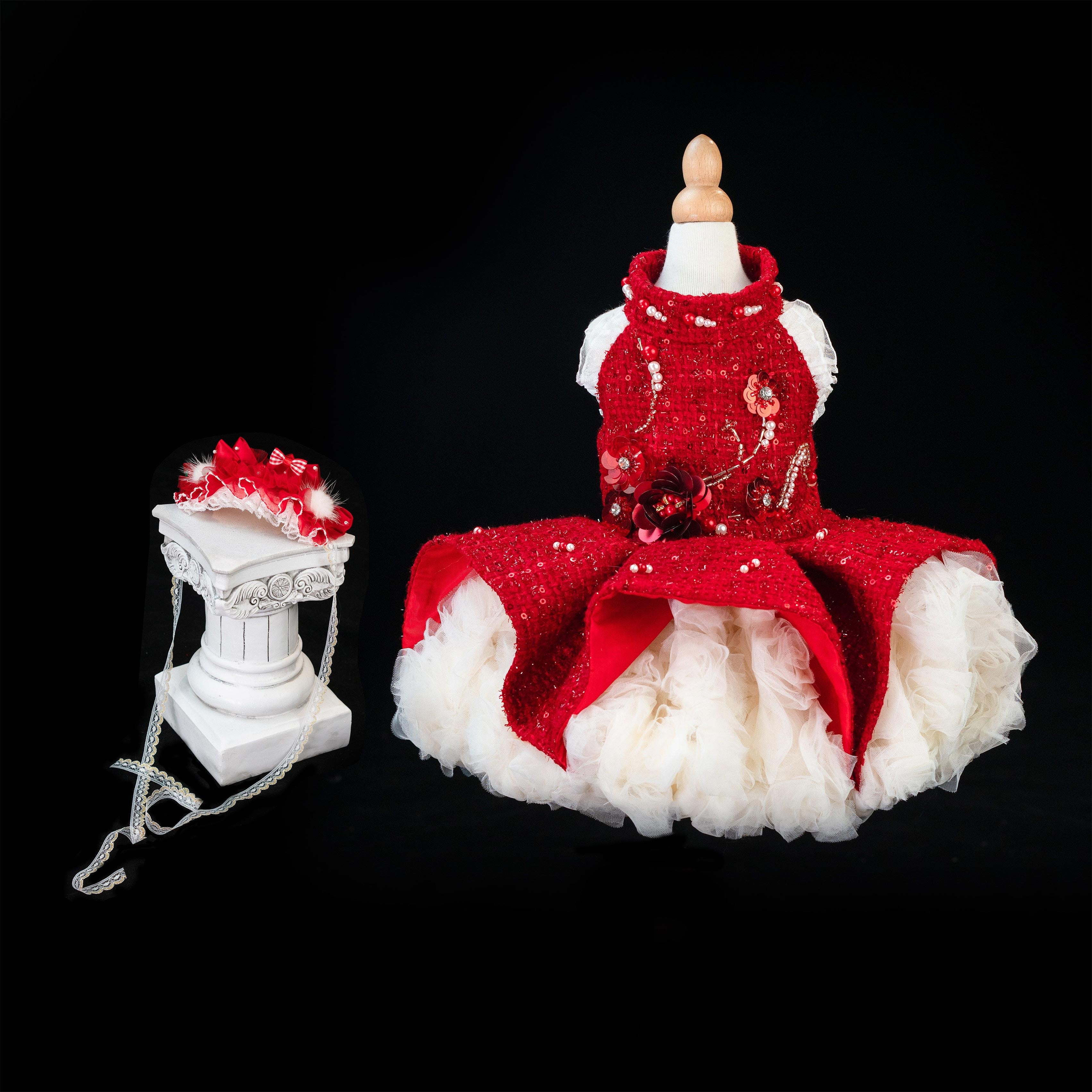 Gilded Paw Paw Berry Maiden Pet Dress