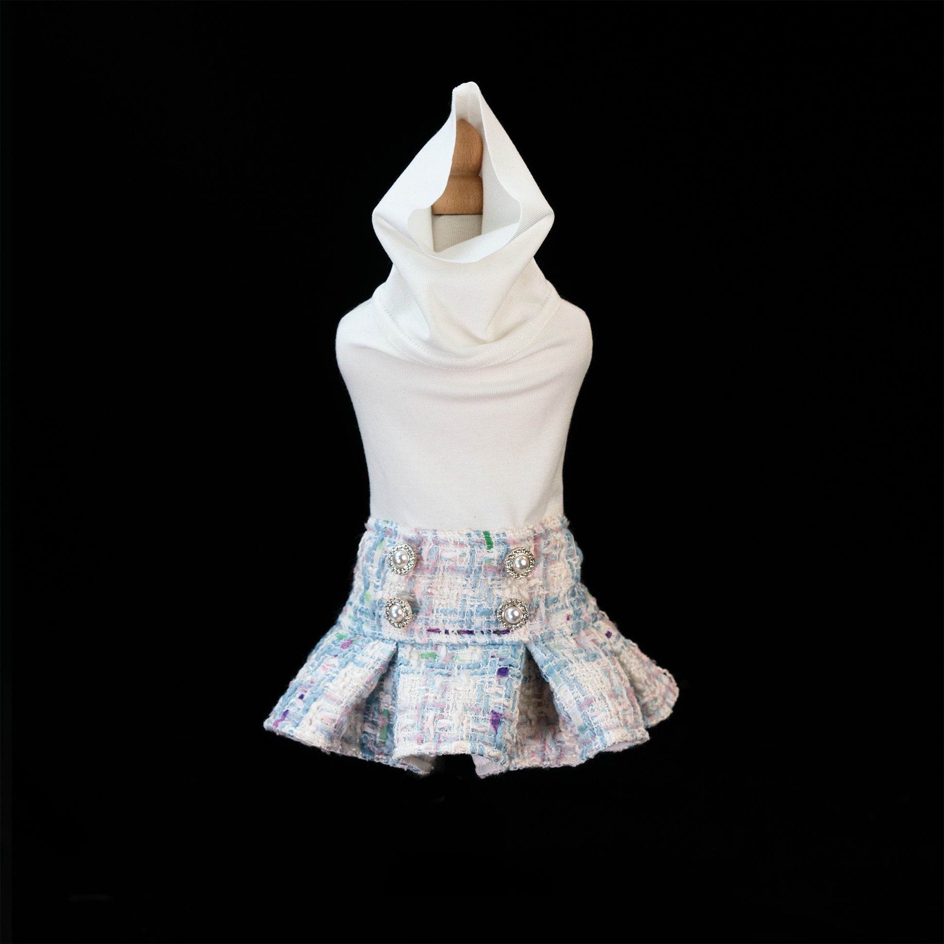 Gilded Paw Paw Modern Times • Silhouette Pet Dress