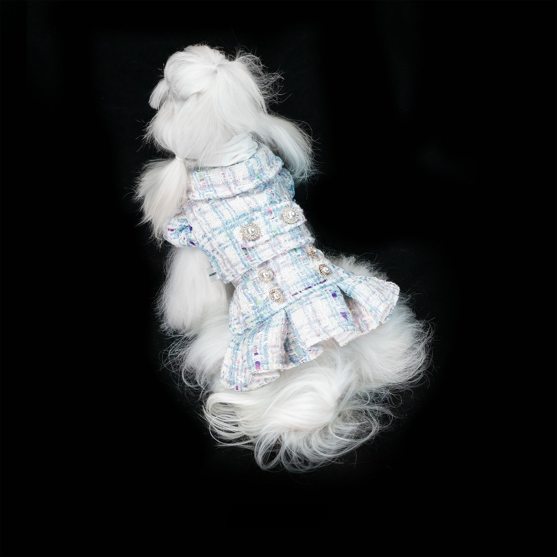 Gilded Paw Paw Modern Times • Silhouette Pet Dress