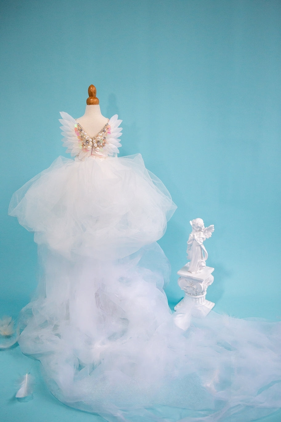 Gilded Paw Paw Swan Pet Dress