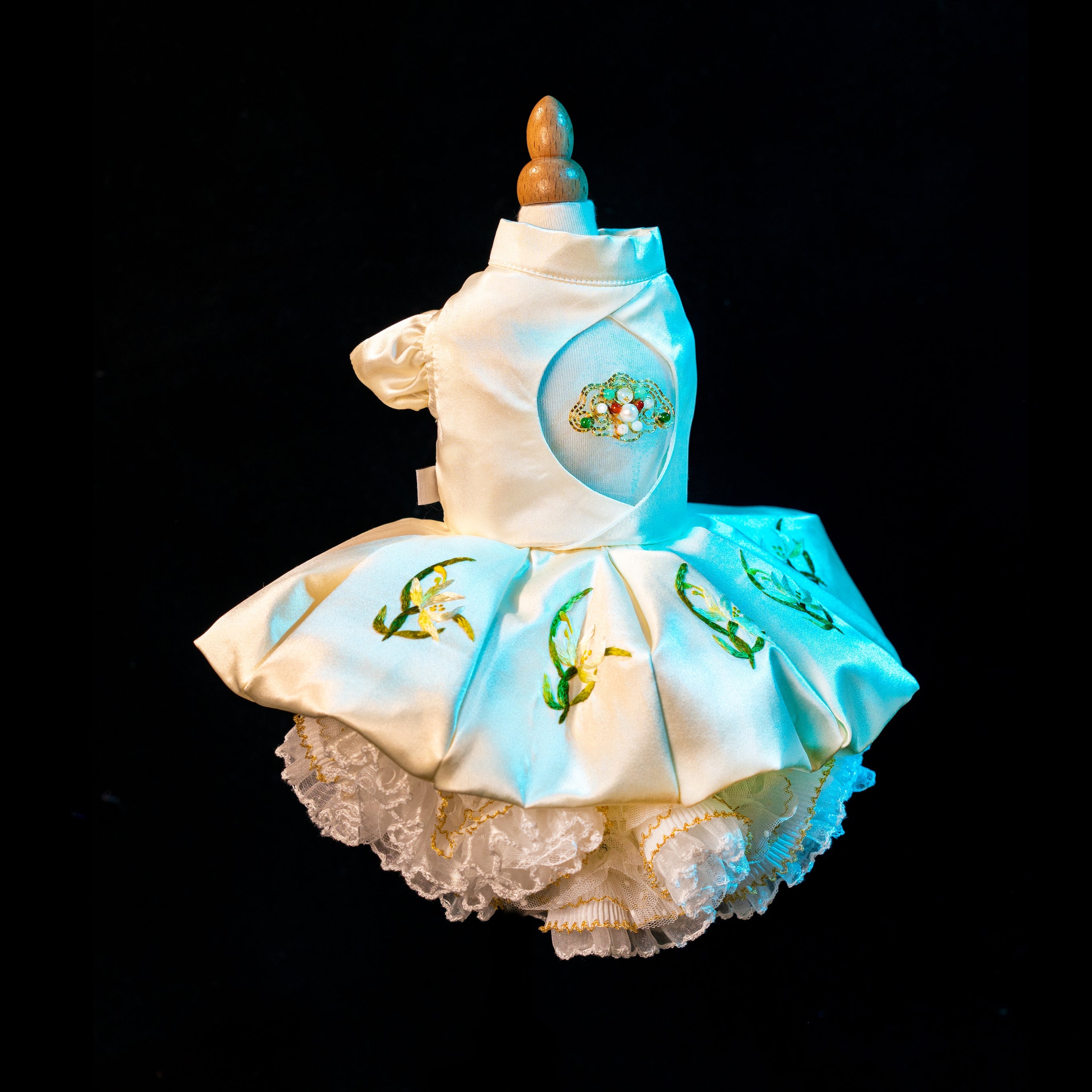 Gilded Paw Paw Royal Garden Pet Dress