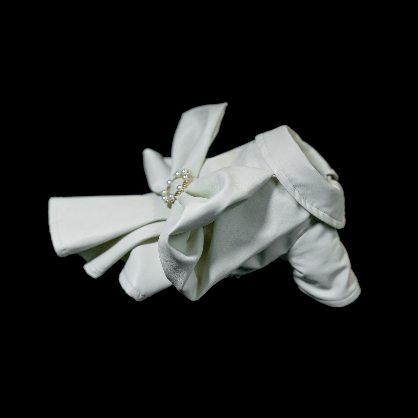 Gilded Paw Paw Akoya Pearl Pet Dress